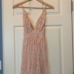 Light Pink Maxi Dress